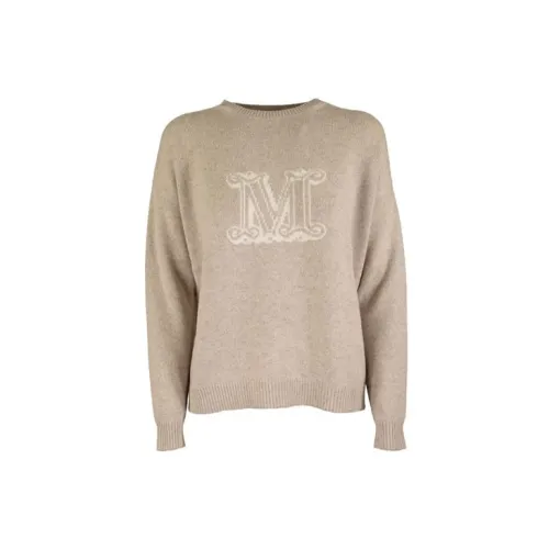 MaxMara Cashmere Sweaters Women's Oatmeal