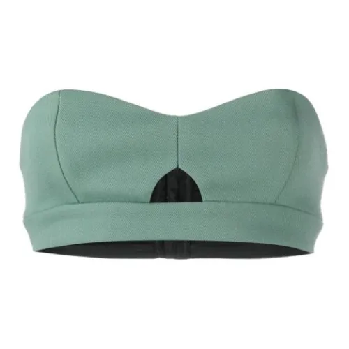 AMIPARIS Strapless Tops Women's Green