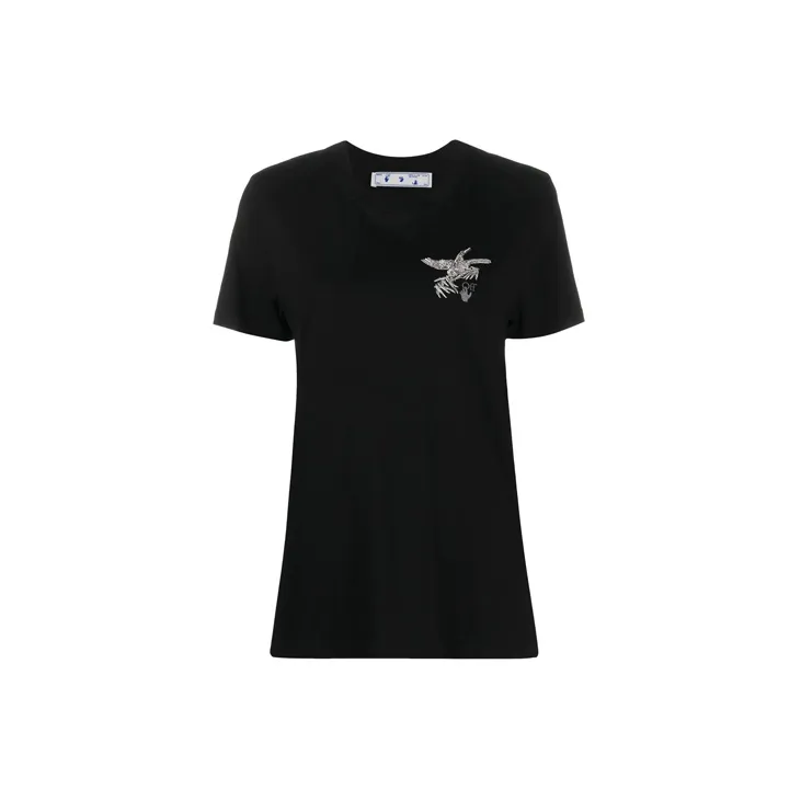 OFF WHITE FW20 Regular T Shirt Women's Black-1