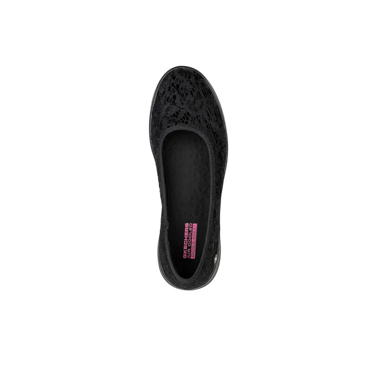 Skechers ON THE GO Anti-Slip Wear-Resistant Breathable Lightweight Low-Top Lifestyle Casual Shoes Women's Black-3