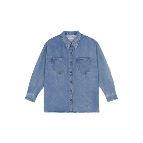 Levis Shirts Women's Blue