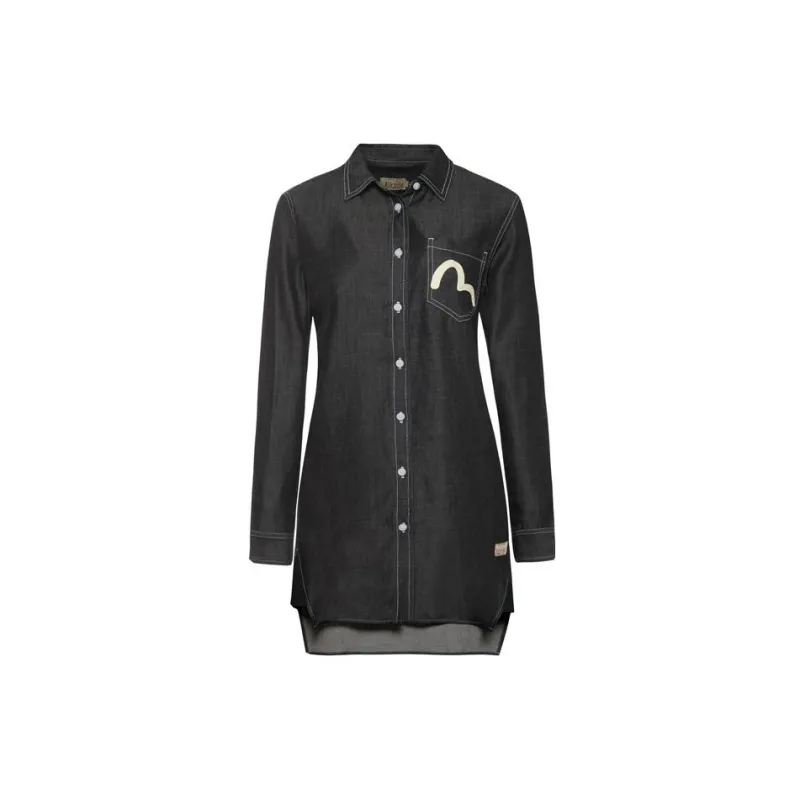 EVISU Shirts Women's Denim Blue-1