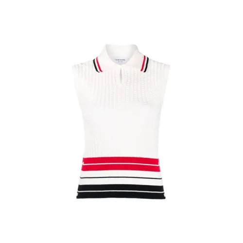 THOM BROWNE Polo Shirts Women's White