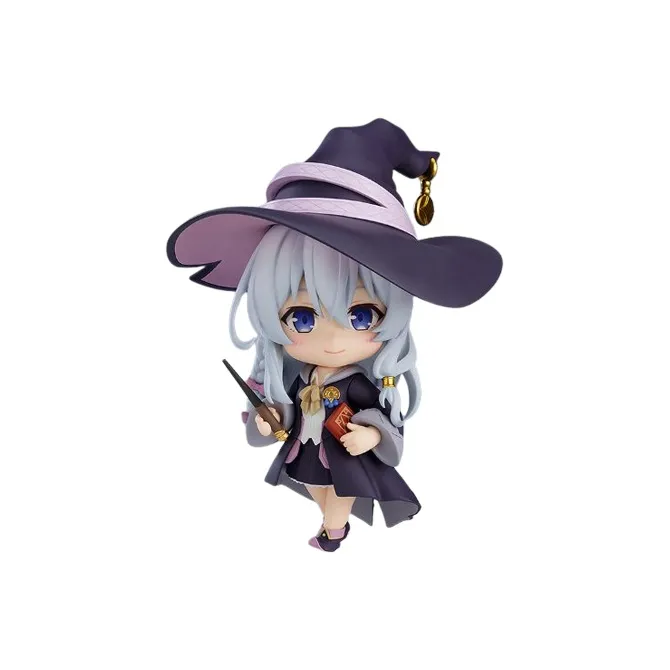 GSC Clay Figure Wandering Witch  The Journey Of Elaina Elaina Chibi Figures 10cm-0