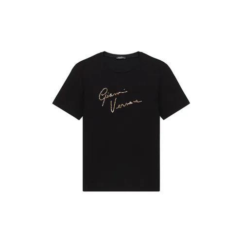 VERSACE T-Shirts Women's Black