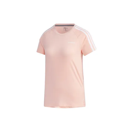 Adidas Neo T-Shirts Women's Hazy Coral Pink