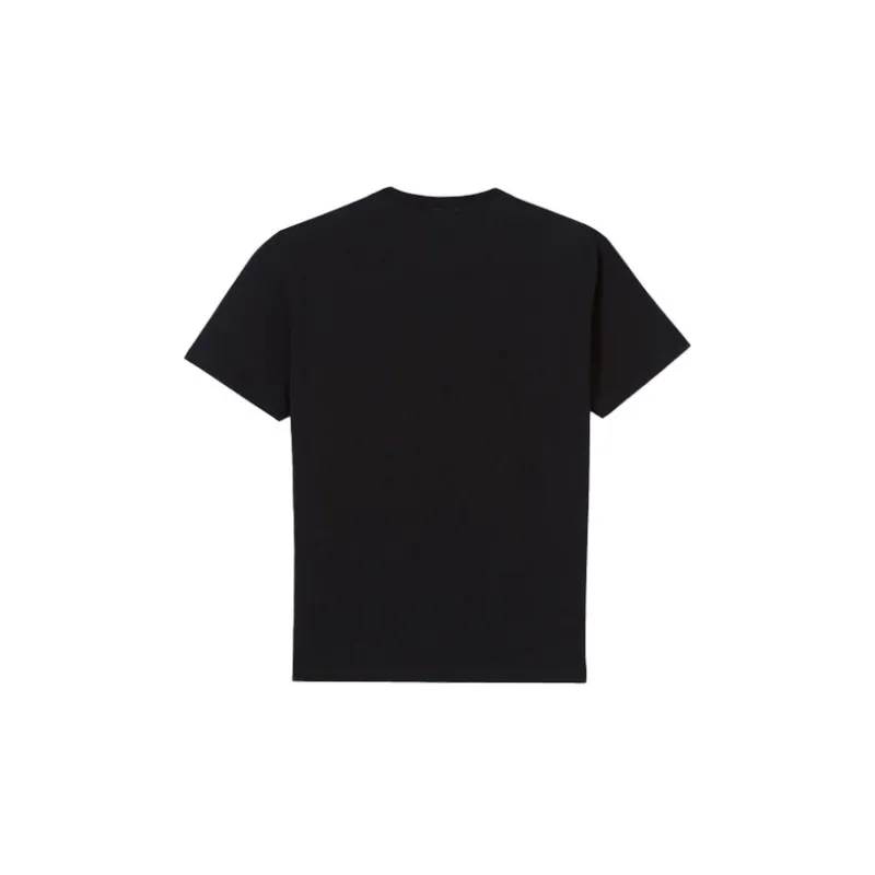 KENZO Offset Printing Tiger Head Pattern Short Sleeve T-Shirt Black-1