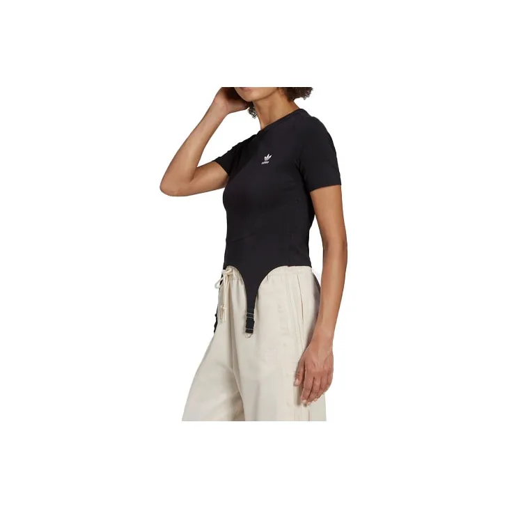 Adidas Originals T Shirt Women's Black-2