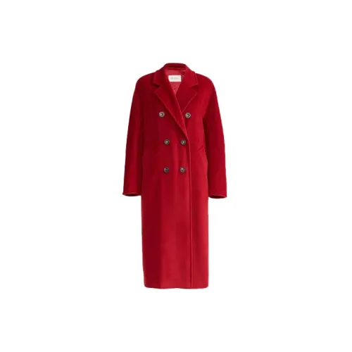 MaxMara 101801 Series Velvet Jackets Women's Red