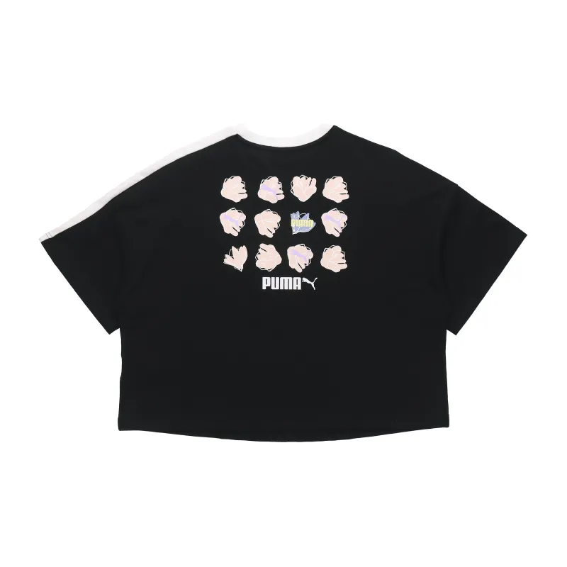 PUMA T Shirts Women's Black-1