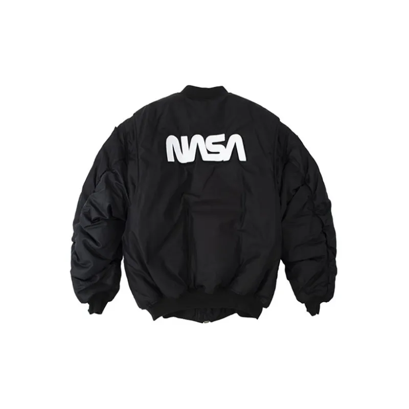 Balenciaga Nasa Bomber Jacket 'Black'-1