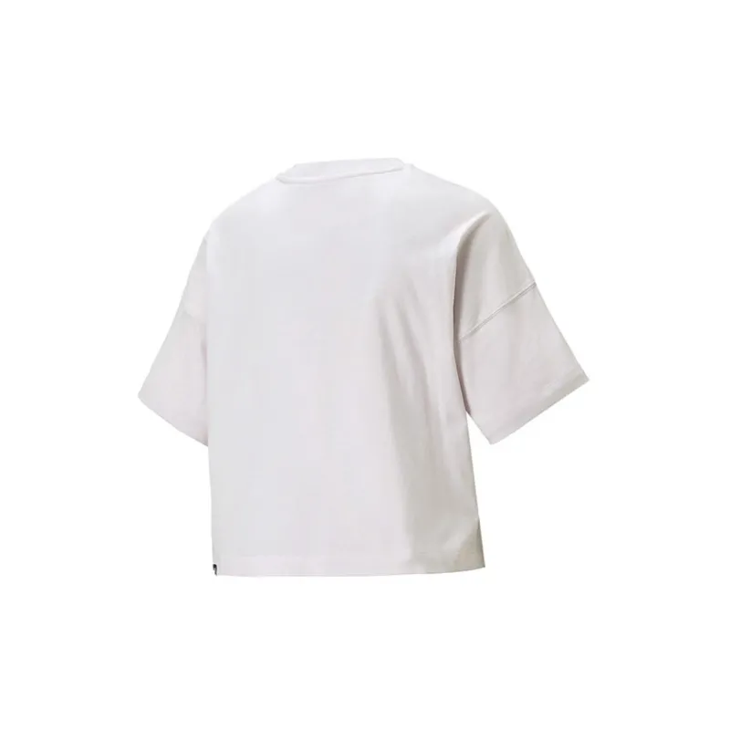 PUMA T Shirt Women's Light Purple-1