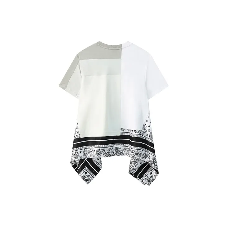 FILA Set in Sleeve T Shirt Women's Gray-1
