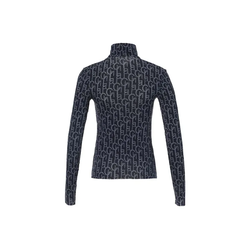 Laurence & Chico Straight Long-Sleeved T-Shirt Women's Blue-6