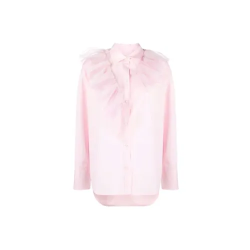 MSGM Shirts Women's Cherry Blossom Pink