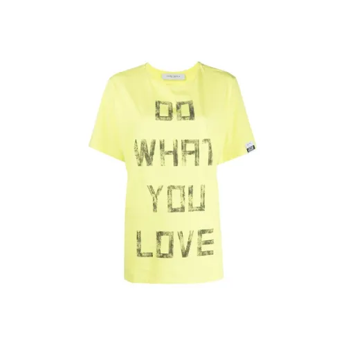 Golden Goose T-Shirts Women's Yellow