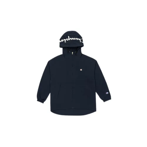 Champion Jackets Women's Navy Blue