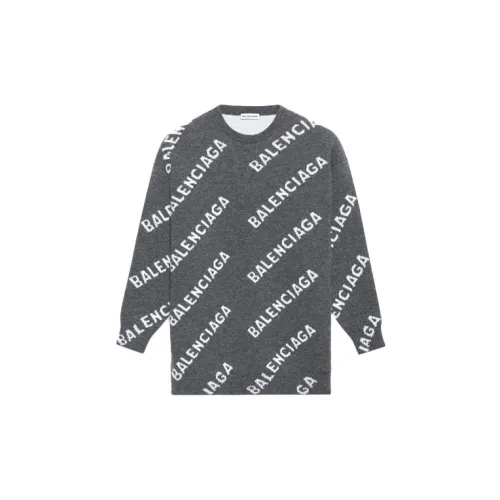 Balenciaga Sweaters Women's Dark Gray