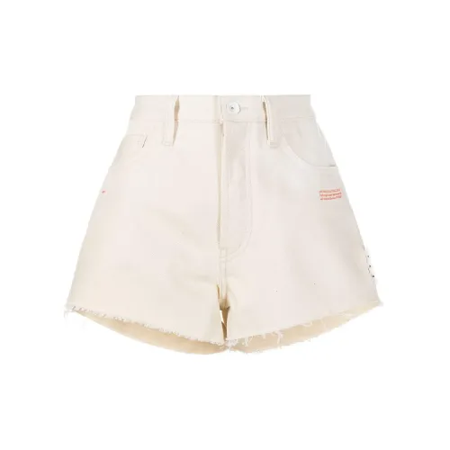 OFF-WHITE FW21 Casual Shorts Women's Ivory