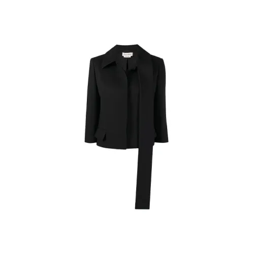 Alexander Wang Cropped Coats Women's Black