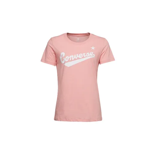 Converse T-Shirts Women's Pink