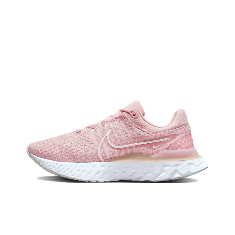 Nike React Infinity Run Flyknit 3 Pink Glaze Women's-0