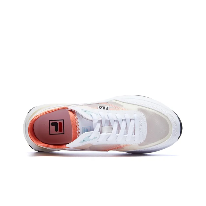 FILA Renno Classics Sneakers 'White Orange' Women's-3
