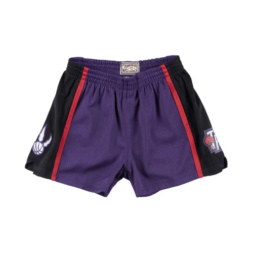 Mitchell & Ness NBA Basketball Shorts Raptors Purple Wmns