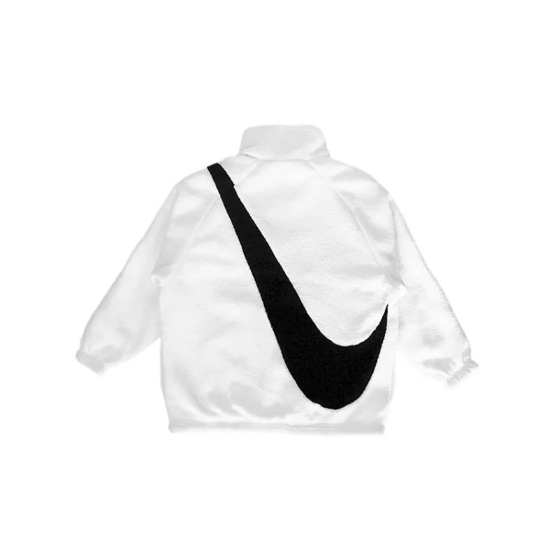 Nike Velvet Jackets Women's White-1
