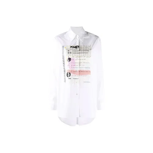 MM6 Maison Margiela Shirts Women's White