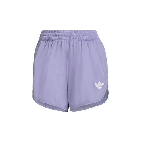 Adidas Originals Casual Shorts Women's Light Purple