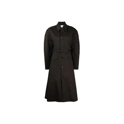 Bottega Veneta Trench Coats Women's Chocolate