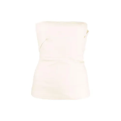 RICK OWENS Strapless Tops Women's White