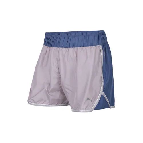 PUMA Casual Shorts Women's Blue Gray Multicolor