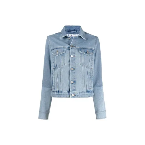 OFF-WHITE SS21 Jackets Women's Denim Blue