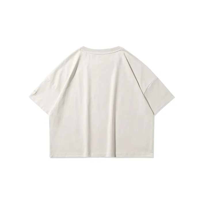 Disney X LINING Crop Tops Women's White-1
