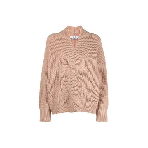 MSGM Sweaters Women's Light Brown