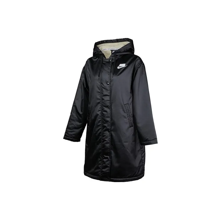 Nike Velvet Jackets Women's Black-2