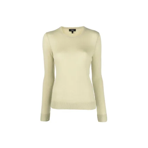 THEORY Cashmere Sweaters Women's Green