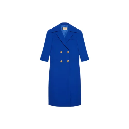 GUCCI Coats Women's Royal Blue