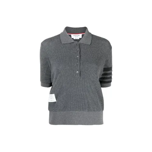 THOM BROWNE Polo Shirts Women's Gray