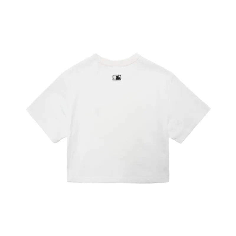 MLB Crop Tops Women's White-1