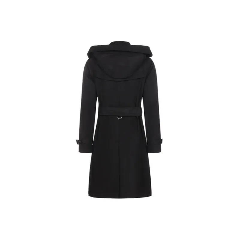 Burberry Gabardine weave Trench Coat-1