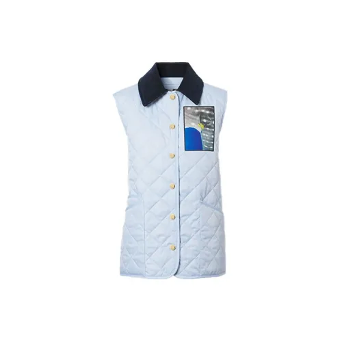 Burberry Vests Women's Blue