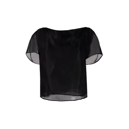 EMPORIO ARMANI Crop Tops Women's Black