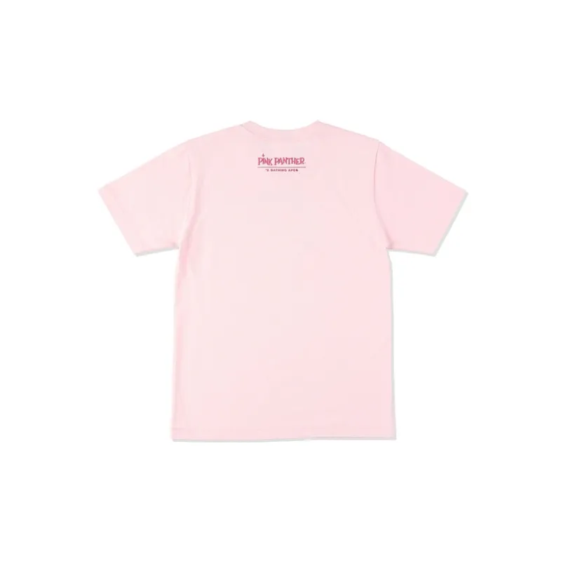 Pink Panther X A BATHING APE Bape T-Shirts Women's Pink-1