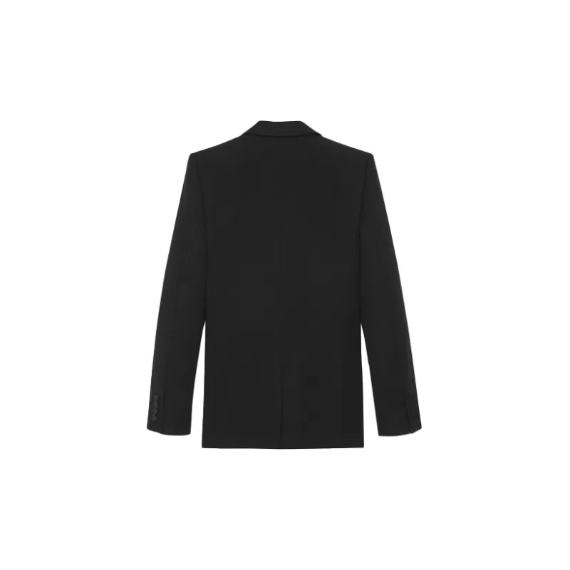 SAINT LAURENT Jackets Women's Black-1