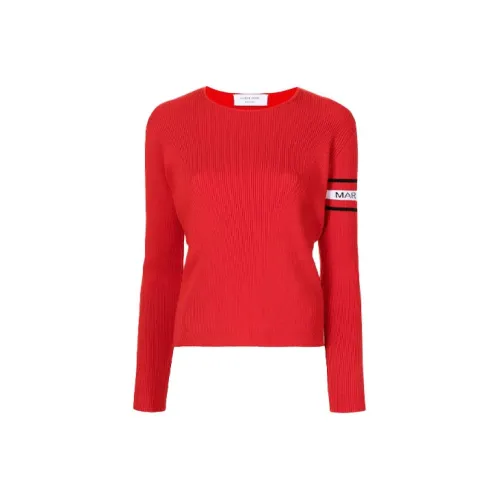 Marine Serre Sweaters Women's Red