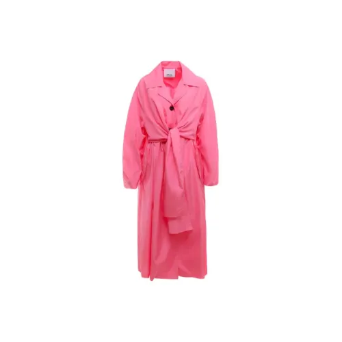 ERIKA CAVALLINI Trench Coats Women's Pink