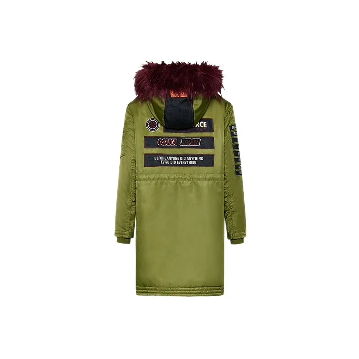 EVISU Jacket Women's Army Green-1